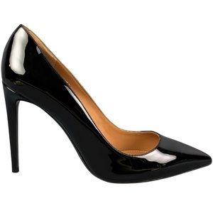 🌻Mossimo Black High Heel Patent Leather Shoes